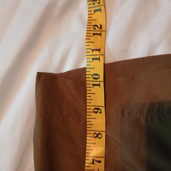 Men's Magellan Fish Gear Shorts. XL Water Repellent Tan Webbed Belt 6 Pockets - Picture 9 of 10